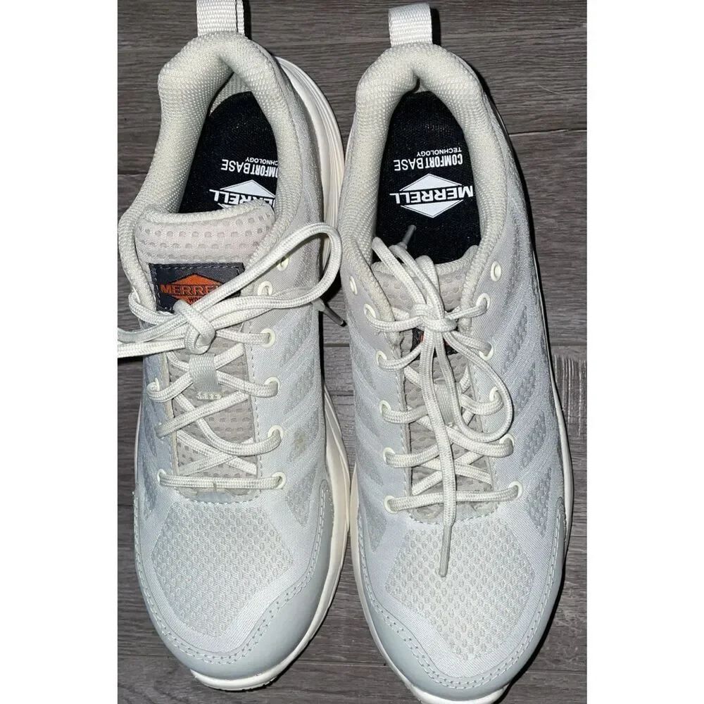 NEW Womens Merrell Moab Flight Carbon Fiber Safety Toe Work shoes, size 9.5